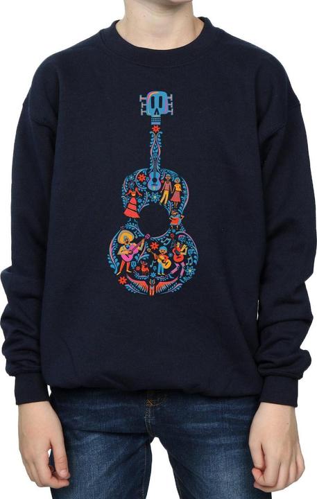Immagine prodotto Disney Coco Guitar Pattern Felpa Ragazzi (116)