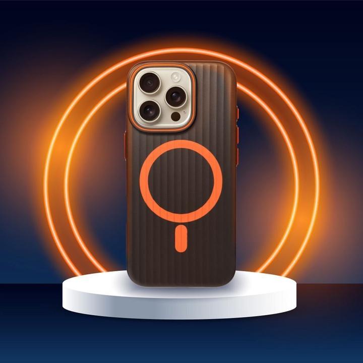 Produktbild OEM Back panel cover Case SIMPLY compatible with MagSafe for IPHONE 16 Pro Max titanium black (iPhone 16 Pro Max)