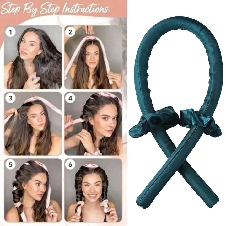 Image du produit ASMI Soft Heatless Curling, Lockenwickler ohne Hitze, 3-teilig