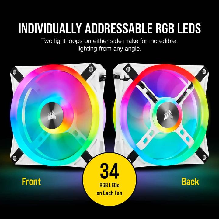 Productafbeelding Corsair iCUE QL120 RGB (120 mm, 1 x)