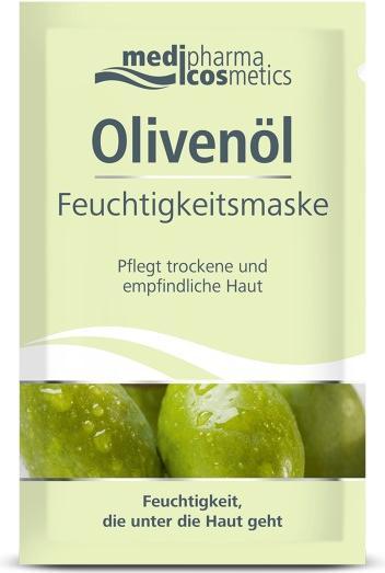 Produktbild Medipharma cosmetics Olivenöl Feuchtigkeitsmaske pflegt trockene und empfindliche Haut, 15 ml Gesich (15 ml)