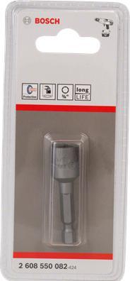 Image du produit Bosch Professional Zubehör Clé à douille, 50 x 10 mm, M 6, avec aimant (10 mm)