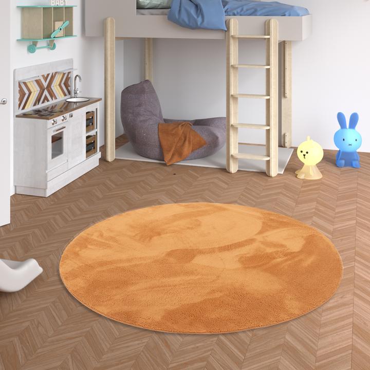 Immagine prodotto Pergamon Kinder Super Soft Fellteppich Pearl Kids Rund (200 x 200 cm)