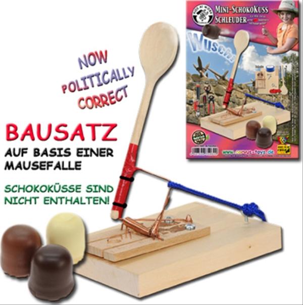 Produktbild Kids at work Mini Schokokuss Schleuder (Schwedisch, Polnisch, Niederländisch, Englisch, Spanisch, Deutsch, Französisch, Italienisch)