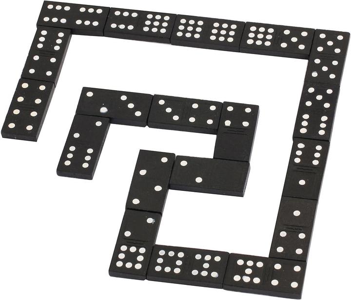 Actual product image Natural games Domino (55 stones) (German)