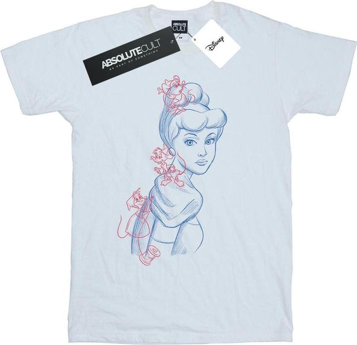 Image du produit Disney - T-shirt CINDERELLA MOUSE SKETCH - Femme (3XL)