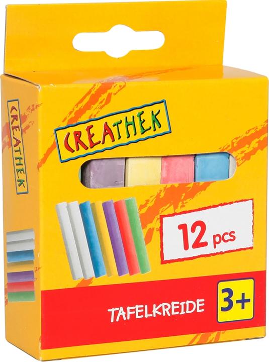 Image du produit Creathek craie de tableau noir (Multicolore, 12 x)