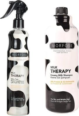 Produktbild Morfose Milk Therapy Creamy Shampoo 1000ml (1000 ml, Flüssiges Shampoo)