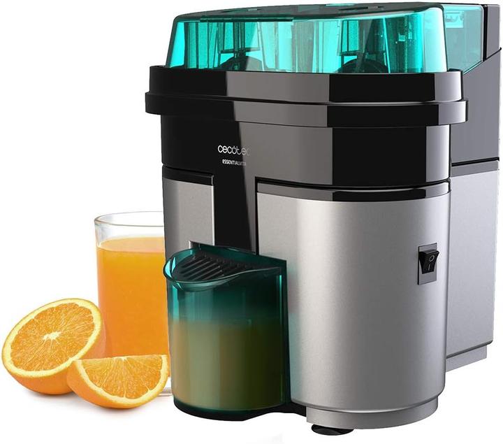 Cecotec Presse agrumes électrique compatible EssentialVita Twice (Noir/Gris)