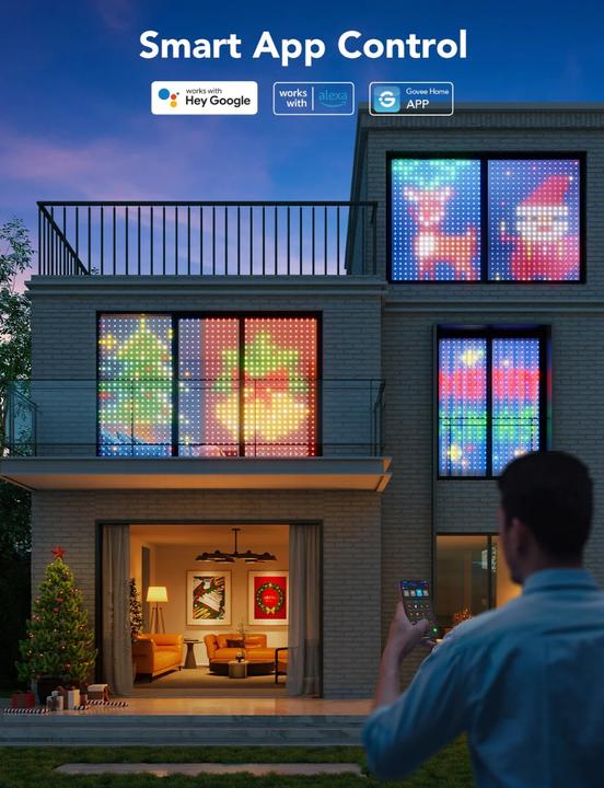 Actual product image Govee Curtain of lights (2 m)