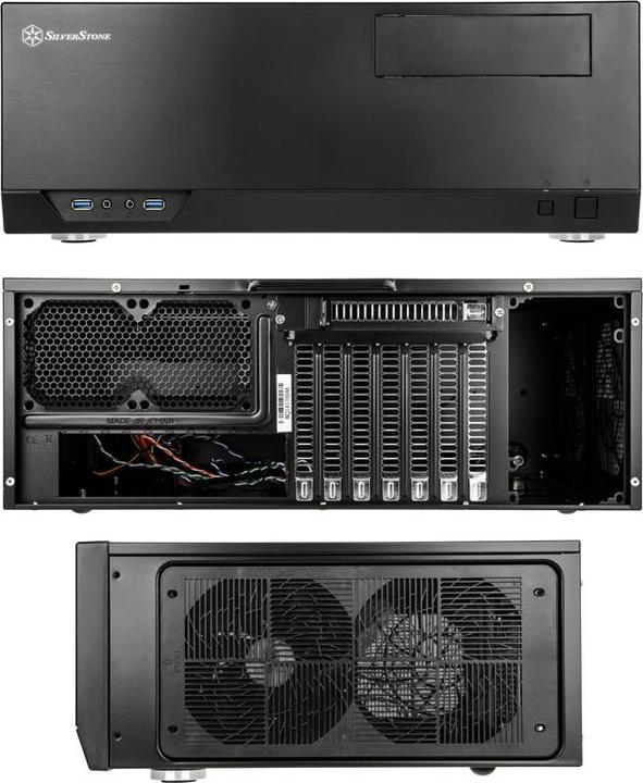 Produktbild Silverstone Sst-Gd09b (ATX, mATX)