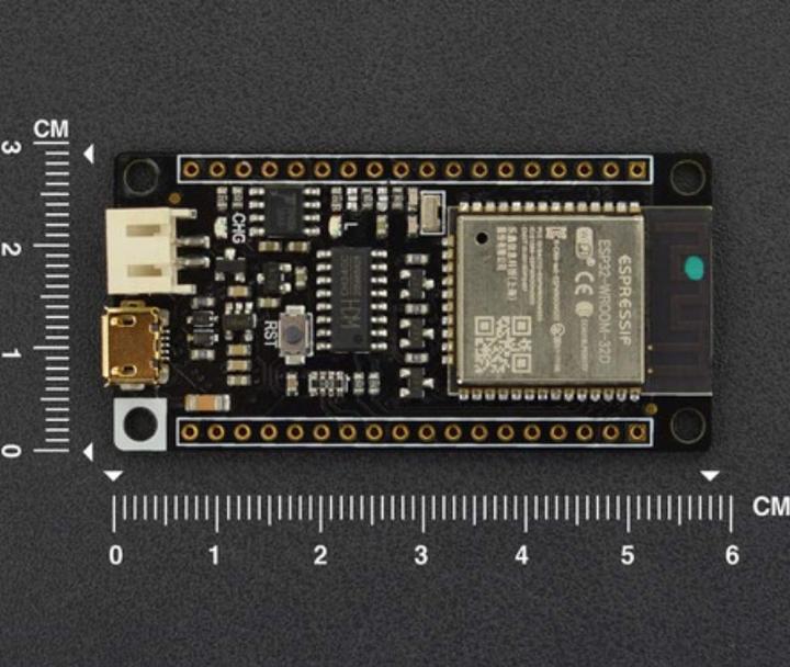 Actual product image DFRobot FireBeetle ESP32 IOT Microcontroller with WiFi