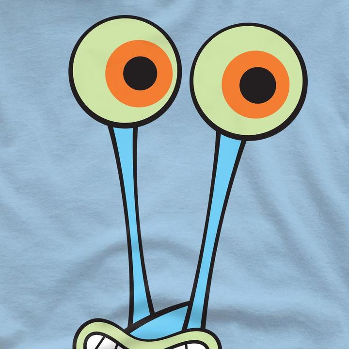 Immagine prodotto Spongebob Squarepants Maglietta Gary Sorriso di Lumaca Uomo (XL)
