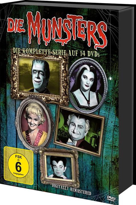 Produktbild Plaion Die Munsters - Die komplette Serie (Keepcase) (14 DVDs) (DVD, 2018, Deutsch, Englisch)