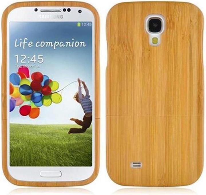 Image du produit Cadorabo Housse en bois véritable (Samsung Galaxy S4)