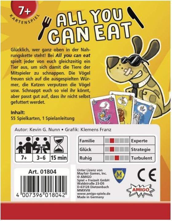 Actual product image Amigo All you can eat (German)