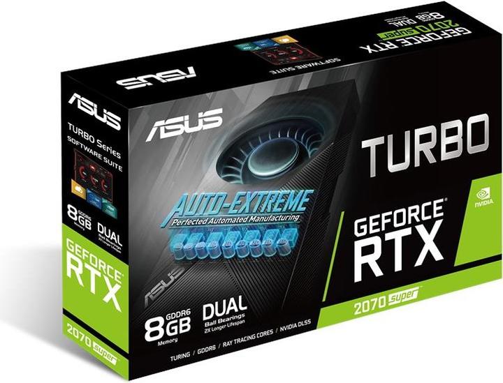 Actual product image ASUS GeForce TURBO RTX 2070S 8G EVO (8 GB)