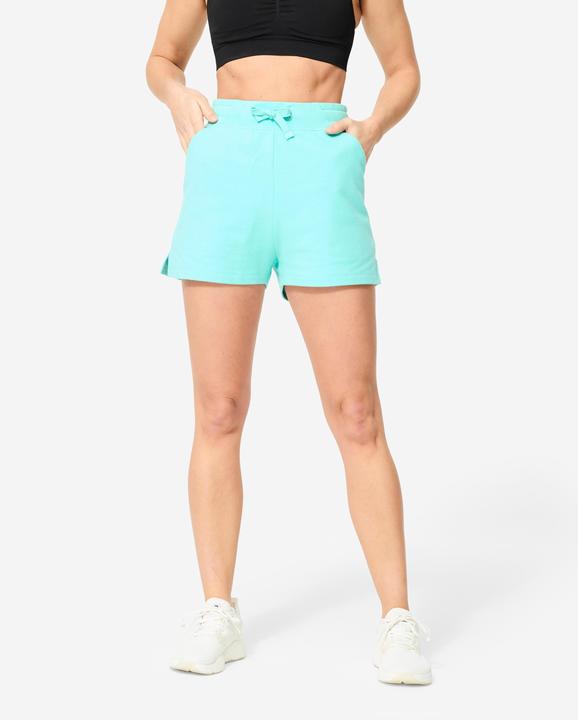 Domyos Shorts Damen mit Tasche - grün