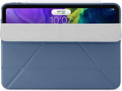 Actual product image Pipetto iPad Air 10.9 Origami Case (Color: Dark Blue) (A2316, A2325, A2072)