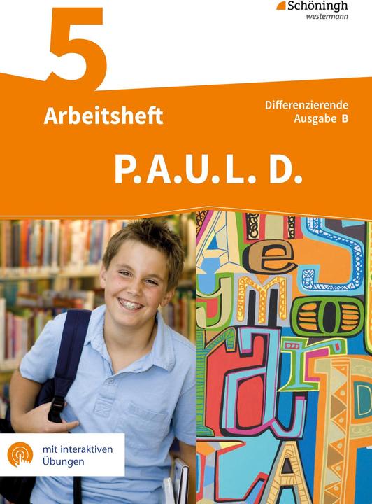 Immagine prodotto P.A.U.L. D. (Paul) 5. Arbeitsheft mit interaktiven Übungen. Differenzierende Ausgabe für Realsc (Tedesco, Michael Assmann, Christiane Awakowicz, Martin Zurwehme, John Diekhans, Frank Radke, 2023)