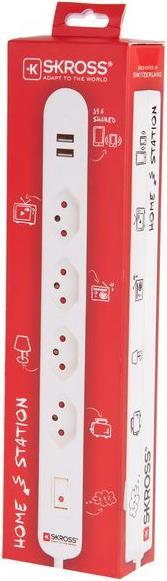 Produktbild Skross Home Station (4 x, Typ 13, 1.50 m)