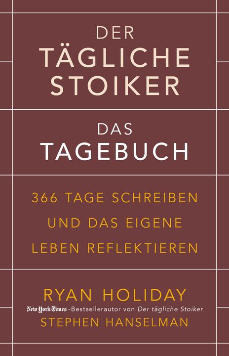 Produktbild Der tägliche Stoiker - Das Tagebuch (Deutsch)