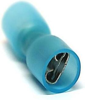 Produktbild EP Flachsteckhülse WP 6.3 x 0.8 mm, weiblich, Blau, 10 Stk.