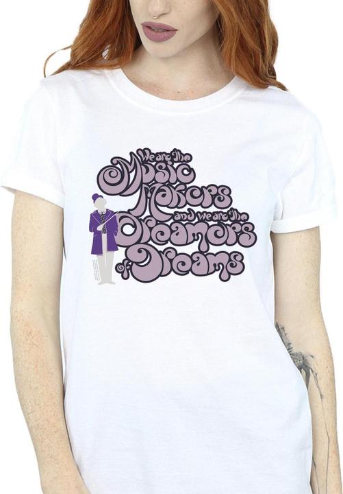 Image du produit Willy Wonka & the Chocolate Factory - T-shirt DREAMERS TEXT - Femme (3XL)