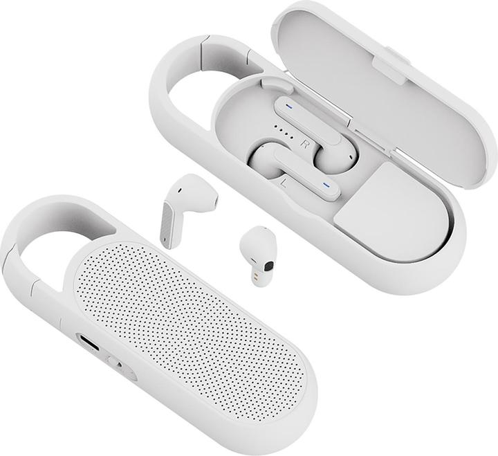 Actual product image 4smarts In-Ear Headphones Eara Twin White (No noise cancelling, 3 h, Wireless)