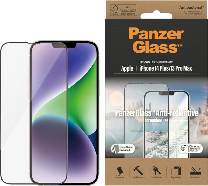 Produktbild PanzerGlass Ultra Wide Fit (1 Stück, Apple iPhone 14 Plus, Apple iPhone 13 Pro Max)