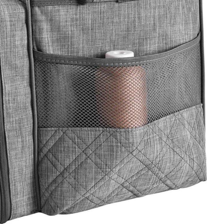 Produktbild Phönix Nähmaschinentasche Quilt Design grau