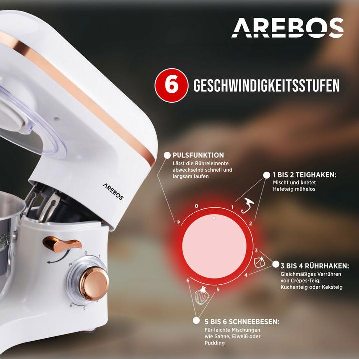 Immagine prodotto Arebos Robot da cucina (1500 W)