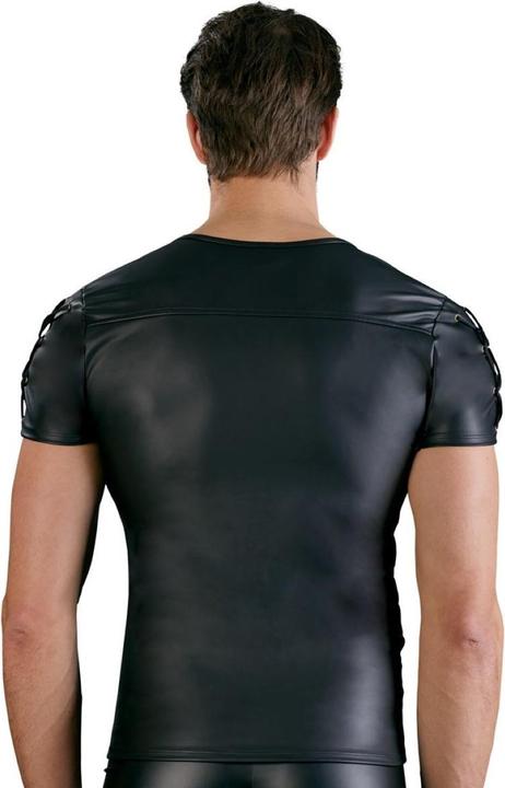 Actual product image Nek Mattlook shirt with zip and lacing (L)