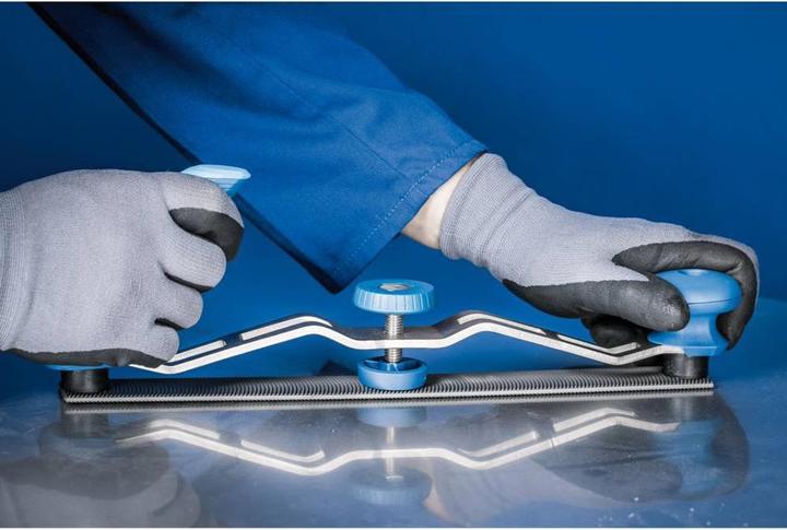 Produktbild Pferd Karosseriefeilenblatt gefräst Flachstumpf Zahnung 3-Radial Feinbearbeitung (300 mm)