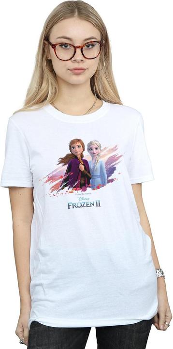 Immagine prodotto Disney Frozen 2 Elsa And Anna Nature Is Beautiful Maglietta Ampia Donna (4XL)