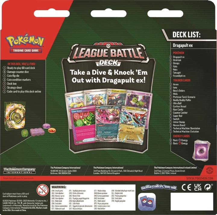 Immagine prodotto Pokémon Pok?mon Liga-Kampfdeck (Tedesco, Ponte)
