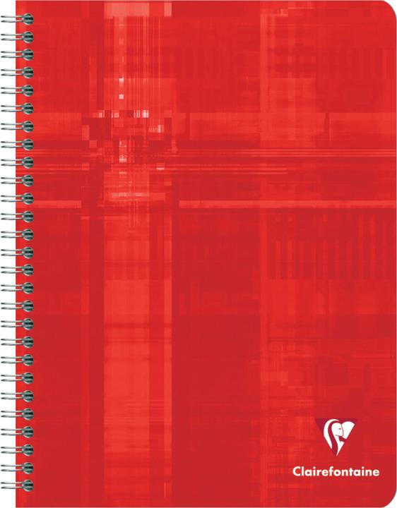 Immagine prodotto Clairefontaine Taccuino a spirale (170 x 220 mm, Quadretti, Copertina morbida)