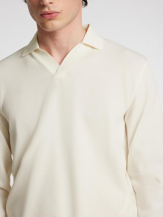Actual product image Selected Homme Strick Langarm-Poloshirt (S)