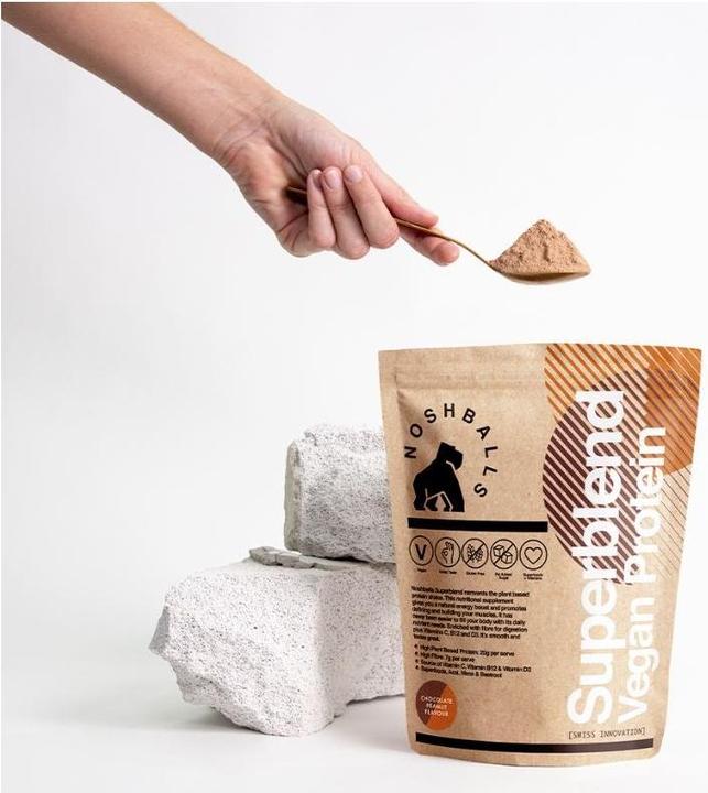 Actual product image Noshballs Superblend (Chocolate, Groundnut, 1 pcs., 520 g)