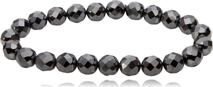 Actual product image Leyda Hematite bracelet (Coloured stone)