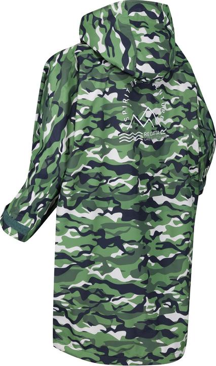 Actual product image Regatta Childrens/Kids Camouflage Waterproof Changing Robe (140, 146, 152, 158)