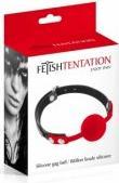 Image du produit Fetish Tentation Baillon boule rouge -