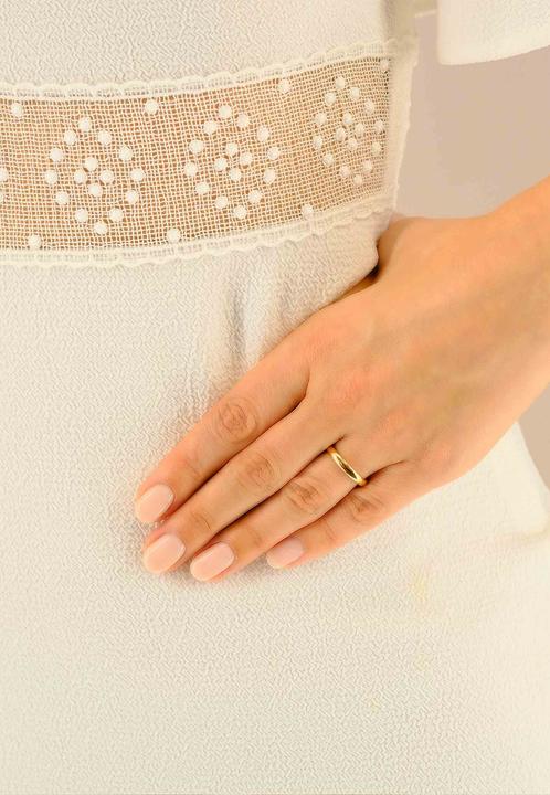 Actual product image Muau Wedding ring (63, 950 Platinum)