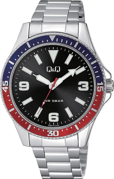 Actual product image Q&Q FASHION Mod. QB64J205Y (45 mm)