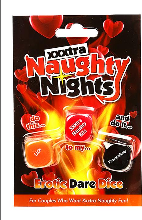 Produktbild Creative Conceptions XXXtra Naughty Nights Erotic Dare Dice (Würfelspiel, Englisch)