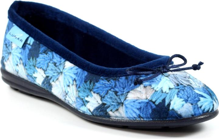 Actual product image Lunar Womens/Ladies Cancun Multi-Tone Slippers (40)