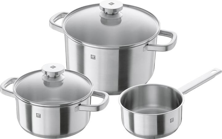 Image du produit Zwilling Joy (24 cm, Ensemble de casseroles et de poêles de cuisson, Acier inoxydable)