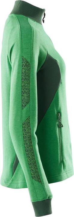 Actual product image Mascot Zip ladies' sweatshirt Accelerate grass green/green size 2XL (XXL)