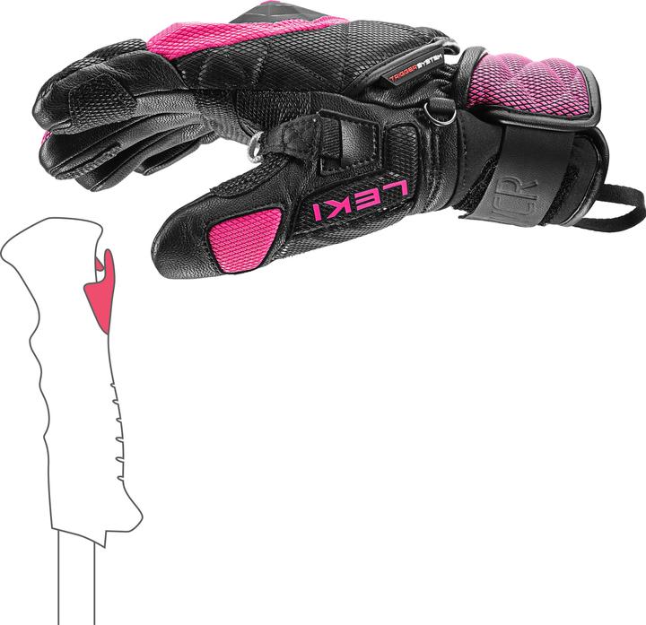 Immagine prodotto Leki WCR Venom 3D Junior Nero/Rosa (7)