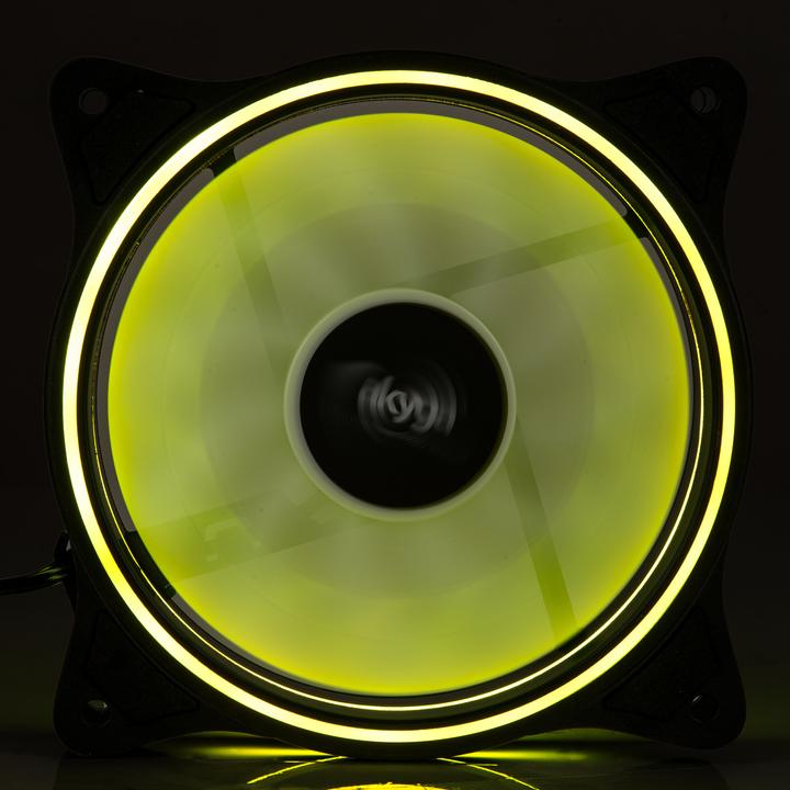 Actual product image Akyga AW-12D-RGB fan (120 mm, 1 x)